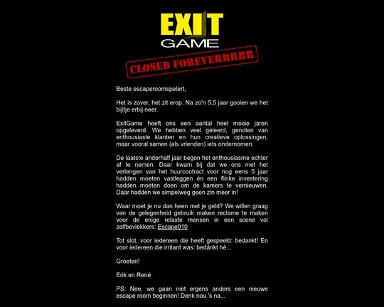 Exit Game Logo
