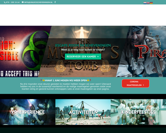 Unlock Scheveningen Logo